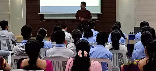 Talk to ISC Biology students by Mr. Ajay Shenoy on Hydroponics