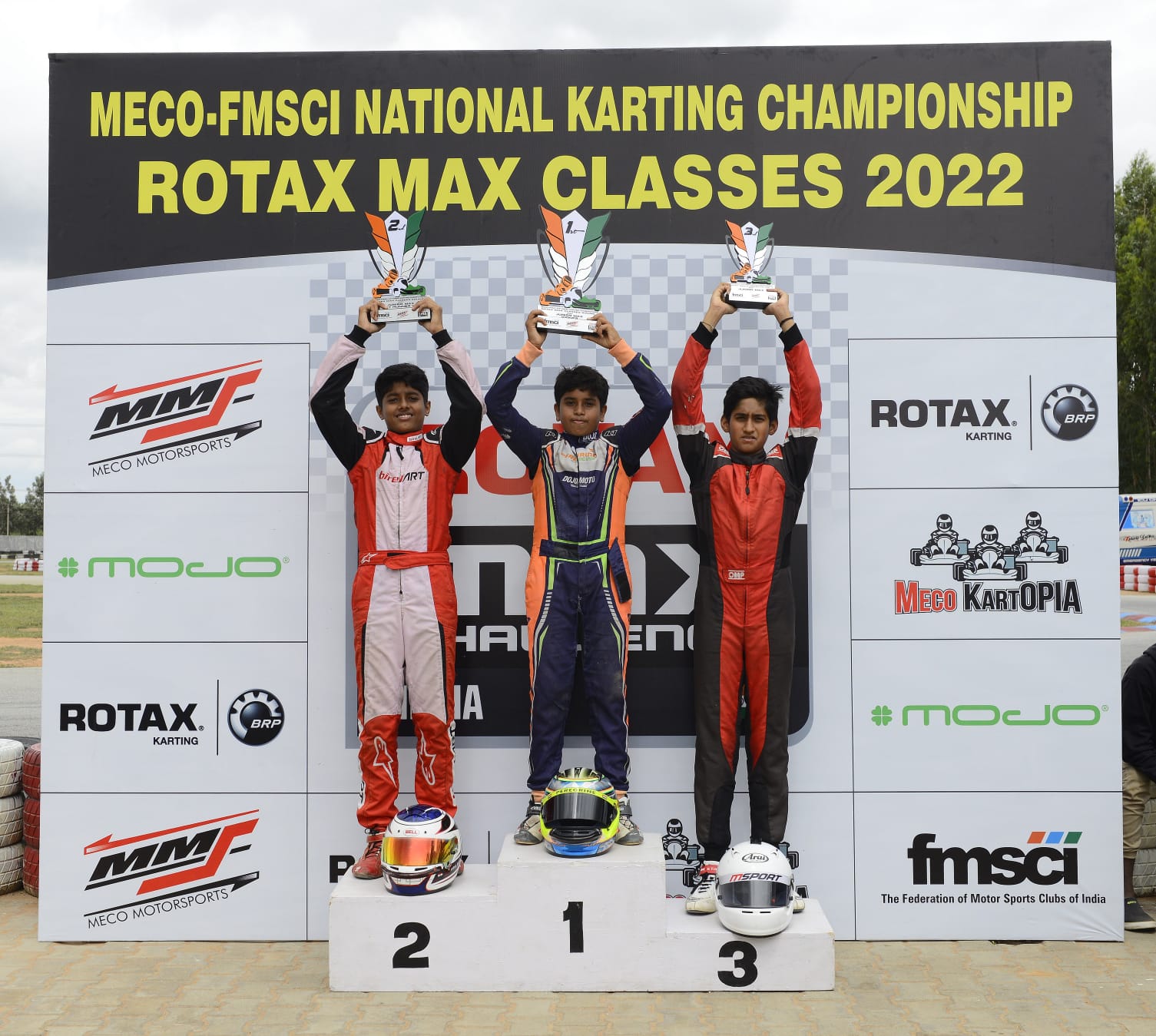 <strong>Anshul Sai</strong> of grade 8 participated in the MECO-FMSCI National Karting Championship ROTAX-MAX Classes Round 1 2022 held on 17<sup>th</sup> June 2022.  He secured 2<sup>nd</sup> position in Junior Class.  In the National Merius Cup-2022 Junior MAX Open Round-3 held on May 7<sup>th</sup>, 2022, he bagged the winner’s trophy. Congratulations, Anshul! That’s a great feat!