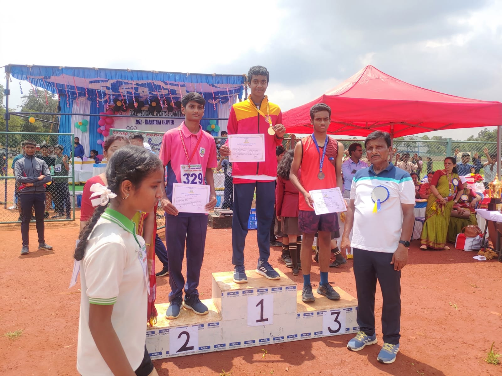 <strong>The students of VNS participated in the </strong>CISCE - KARNATAKA Regional level  Athletics Championship and bagged several medals. The U-14 Girls won the Over-all Team Championship. Congratulations to all the winners!1) Shreya.A  Girls U-14  80mt Hurdles won gold . Qualified for National