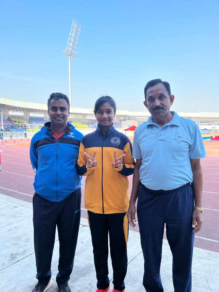 <strong>Tasha</strong> won a silver medal in Girls U-14 High Jump event in the CISCE National Athletic Championship, Pune & Qualified for SGFI School National Athletics championship